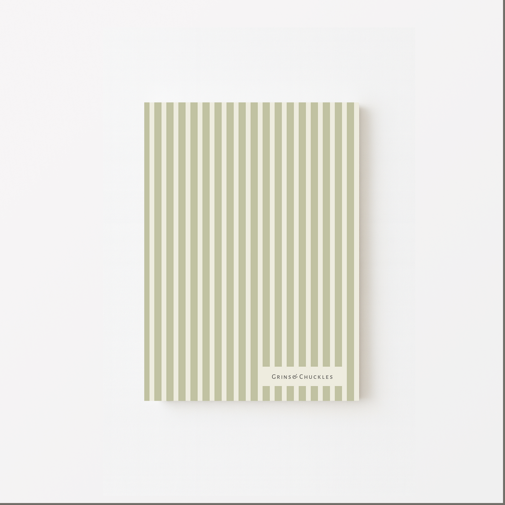 Minimal Desk Notebook – A5, Ruled, 120 Pages | Satis 001