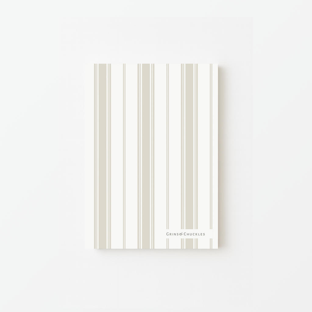 Minimal Desk Notebook – A5, Ruled, 120 Pages | Satis 002