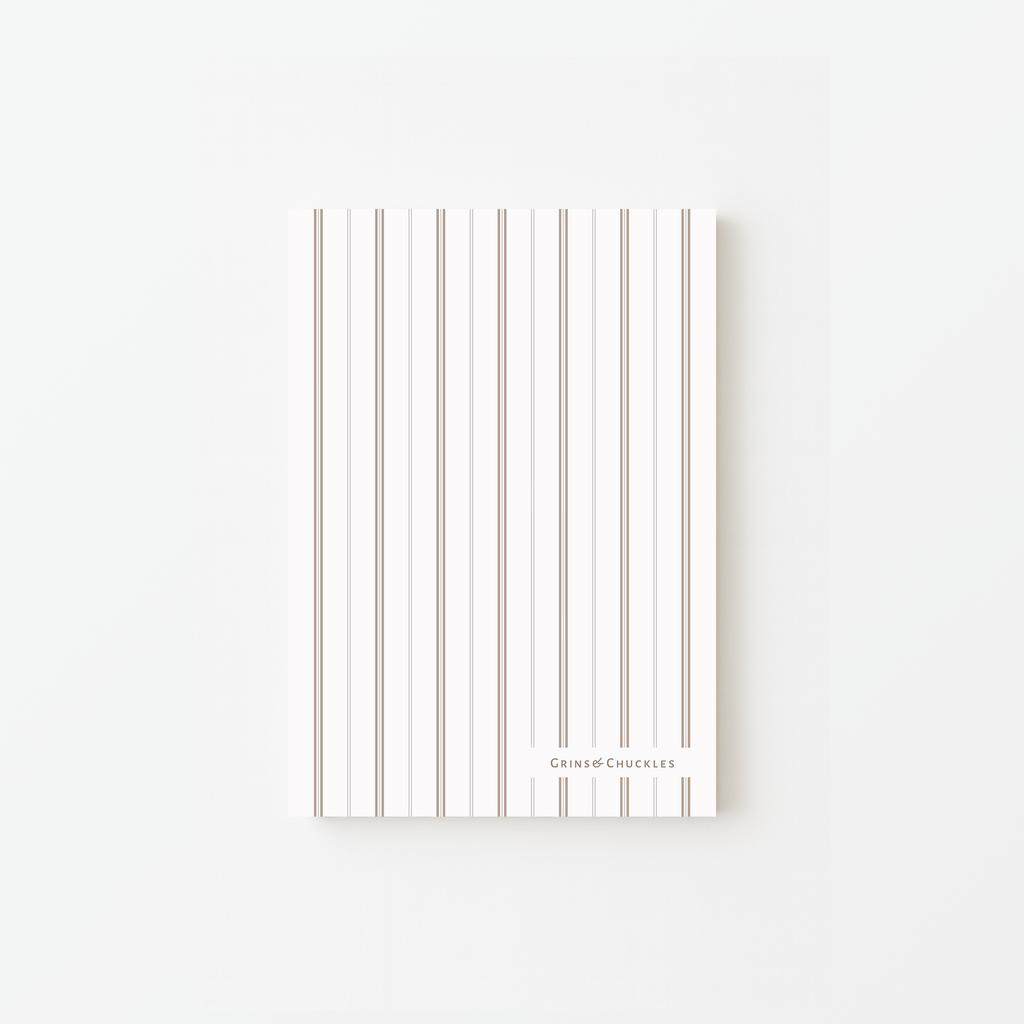 Minimal Desk Notebook – A5, Ruled, 120 Pages | Satis 004