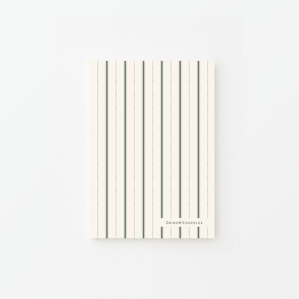 Minimal Desk Notebook – A5, Ruled, 120 Pages | Satis 005