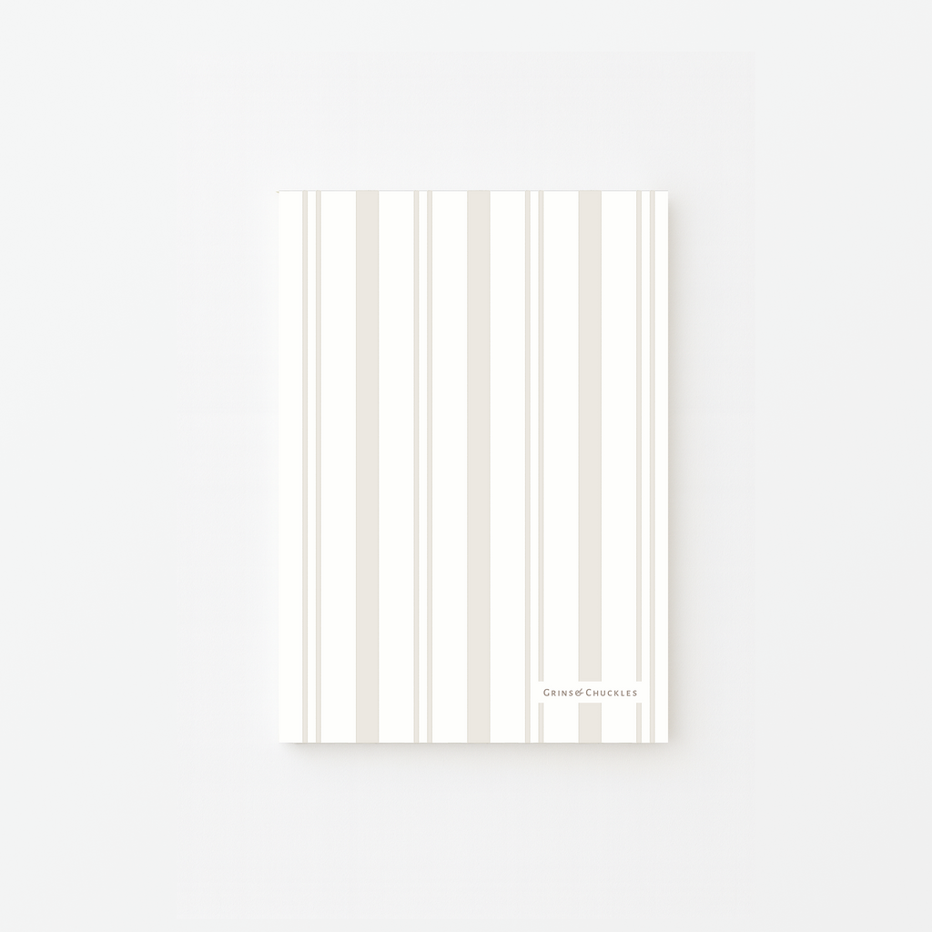 Minimal Desk Notebook – A5, Ruled, 120 Pages | Satis 006