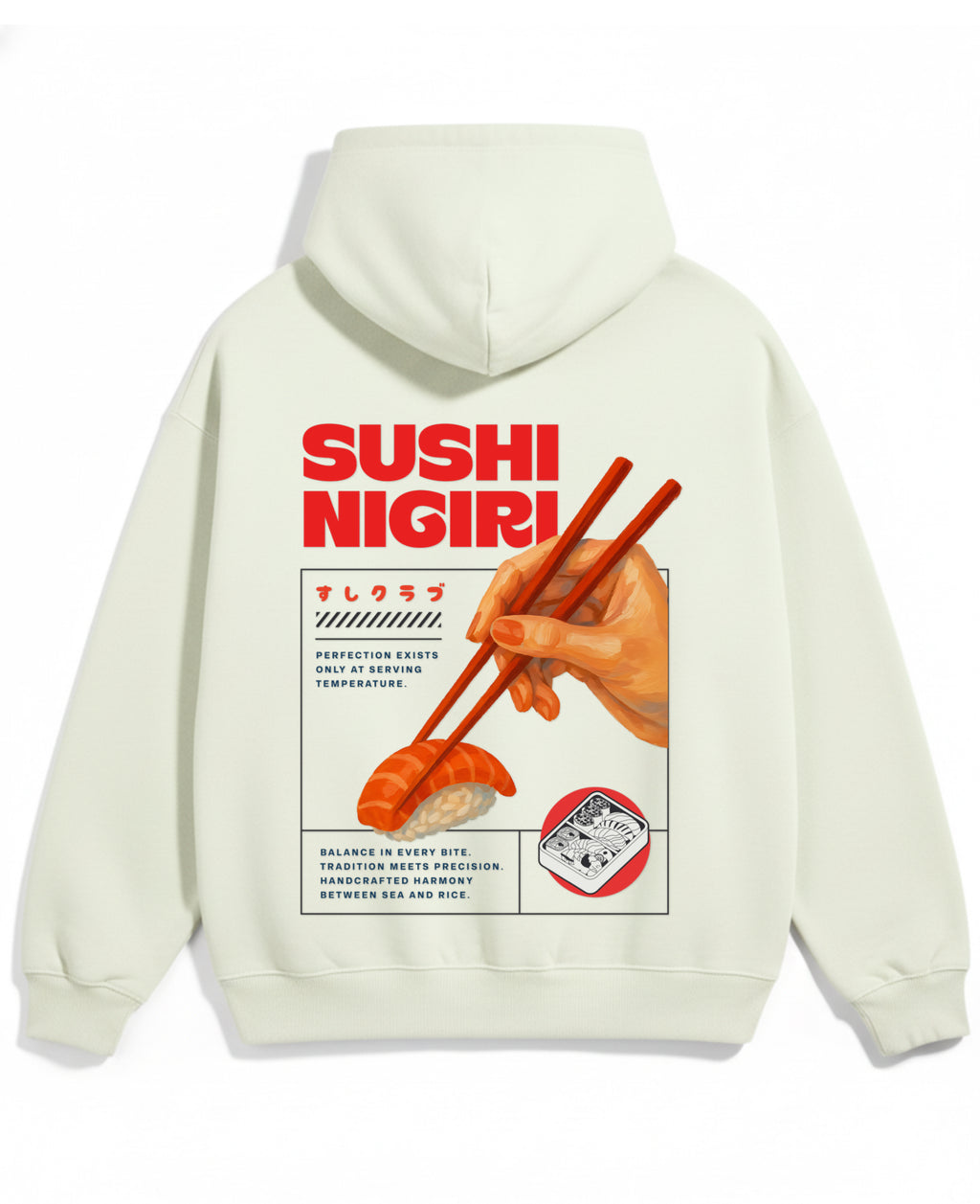 Off-White Oversized Hoodie Back Design