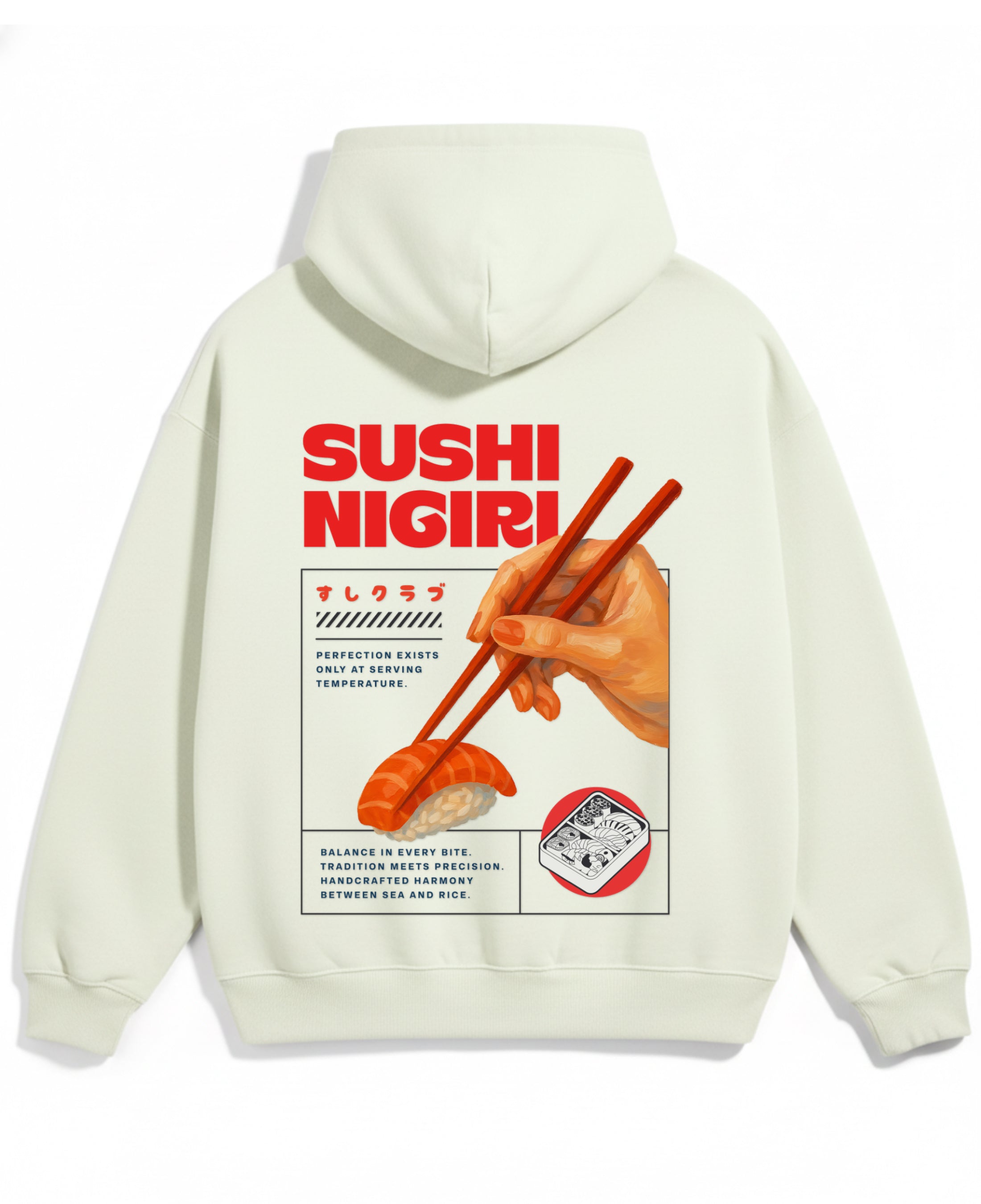 Off-White Oversized Hoodie Back Design