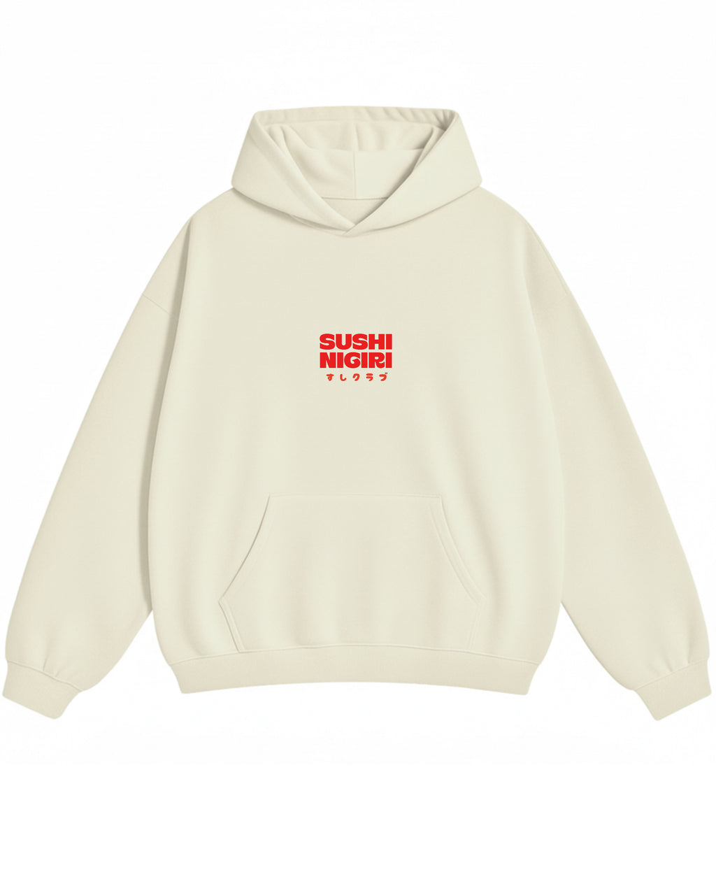 Off-White Oversized Hoodie Front Design