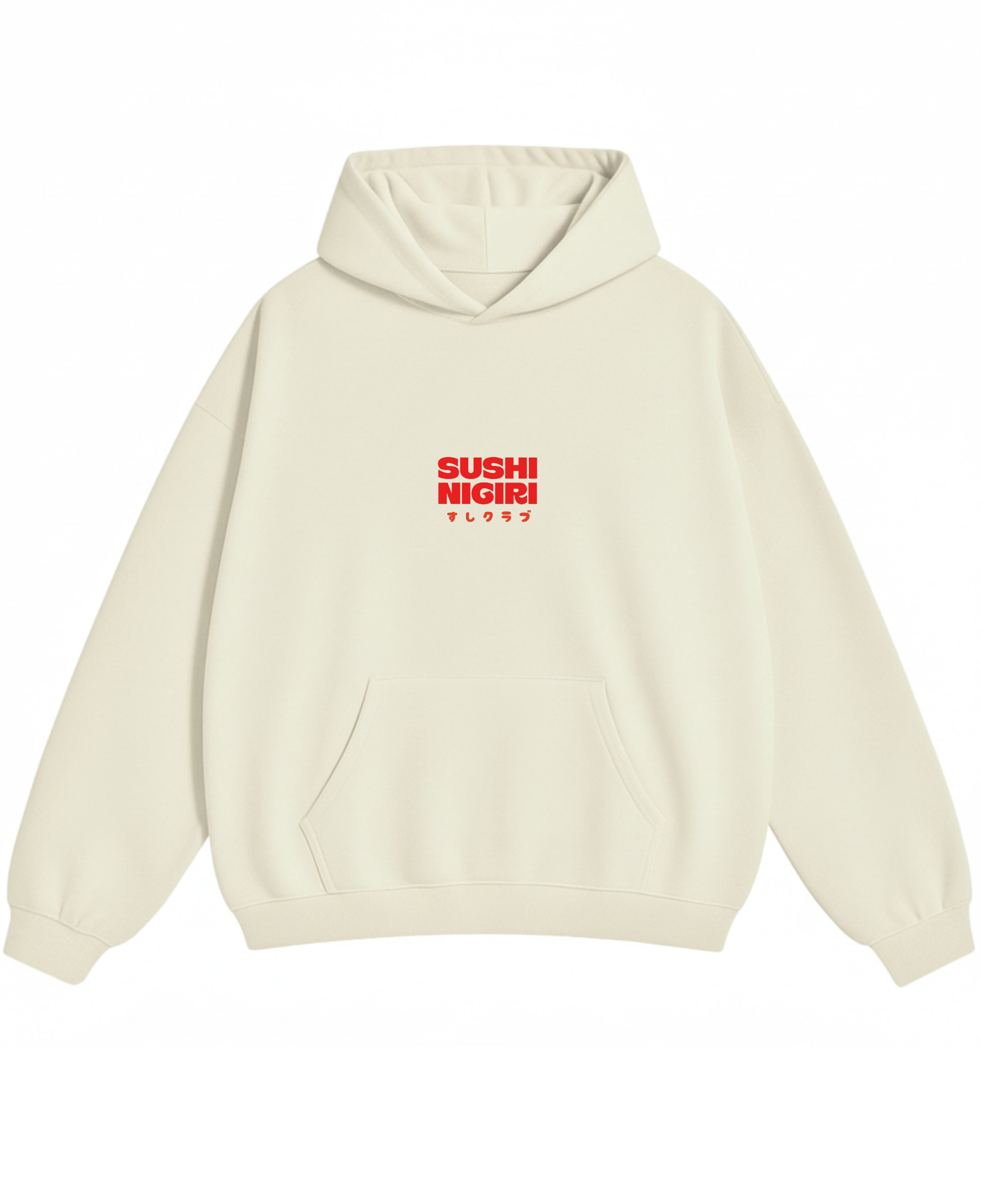 Off-White Oversized Hoodie Front Design