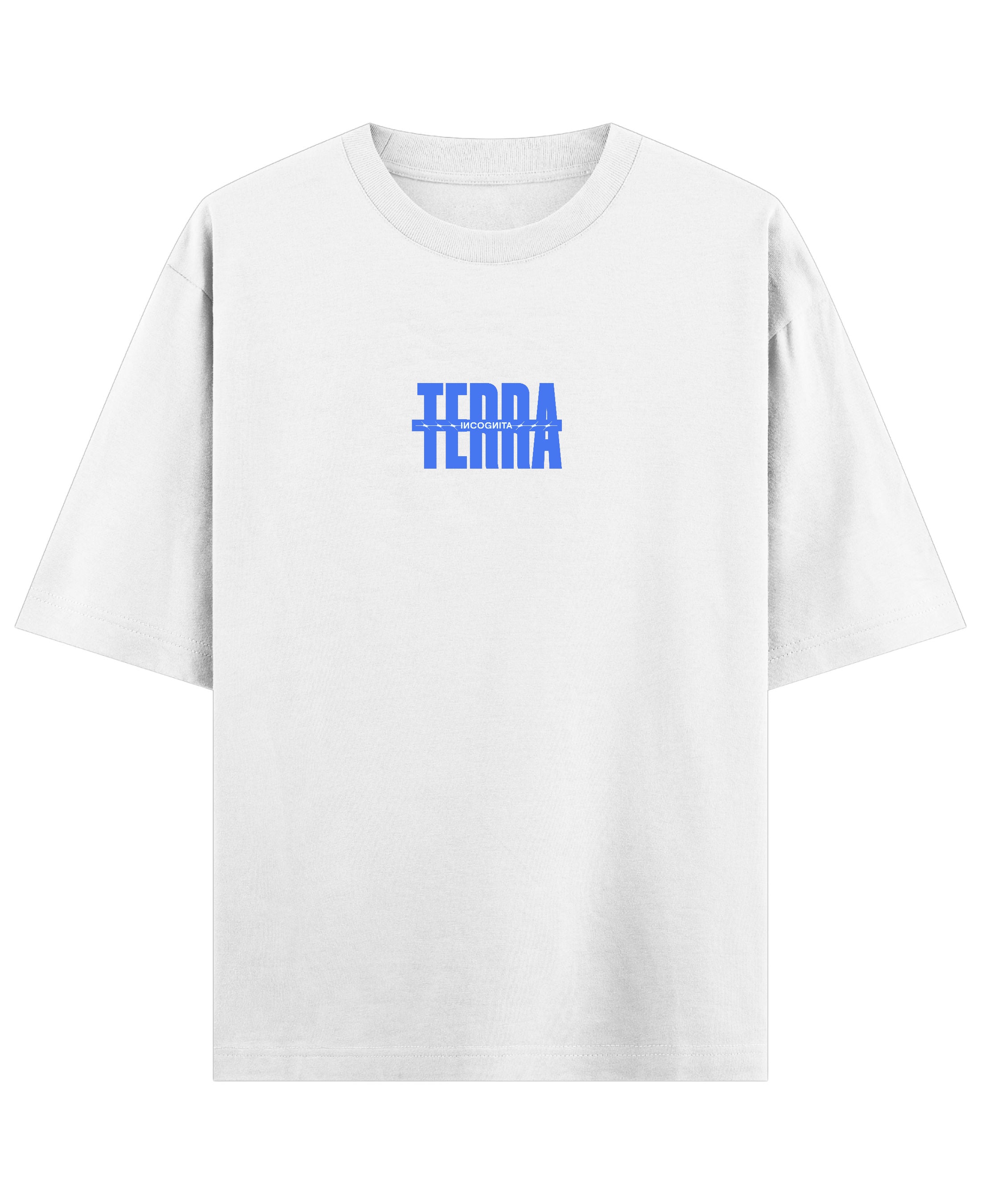 White Oversized T-shirt Front Design